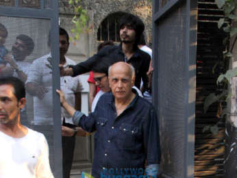 Mukesh Bhatt's daughter Shakshi Bhatt's engagement at Bandra Union Park