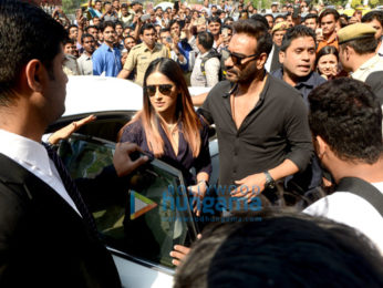 Ajay Devgn and Ileana D'cruz launch the first INOX Laserplex theatre in Delhi