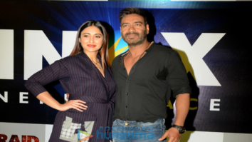 Ajay Devgn and Ileana D’cruz launch the first INOX Laserplex theatre in Delhi