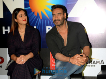 Ajay Devgn and Ileana D'cruz launch the first INOX Laserplex theatre in Delhi