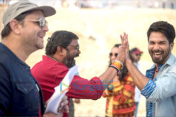 On The Sets Of The Movie Batti Gul Meter Chalu