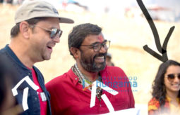 On The Sets Of The Movie Batti Gul Meter Chalu