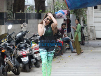 Daisy Shah spotted after a gym session in Bandra