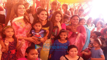 Gurpreet Kaur Chadha and Liza Malik celebrate Gudi Padwa with underprivileged kids