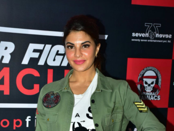 Jacqueline Fernandez snapped at the MTV Super Fight League launch