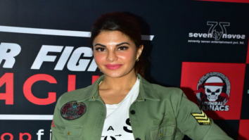 Jacqueline Fernandez snapped at the MTV Super Fight League launch