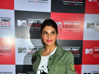 Jacqueline Fernandez snapped at the MTV Super Fight League launch