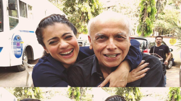 Kajol and Mahesh Bhatt share fun moments on the sets of Eela