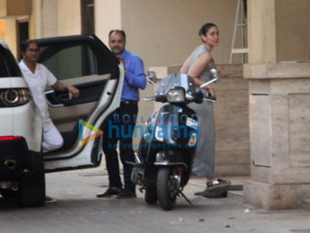 Kareena Kapoor Khan and Taimur Ali Khan spotted at Amrita Arora's house