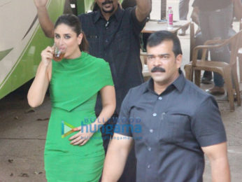 Kareena Kapoor Khan snapped with her son Taimur Ali Khan at Mehboob Studio in Bandra