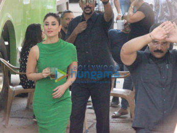 Kareena Kapoor Khan snapped with her son Taimur Ali Khan at Mehboob Studio in Bandra