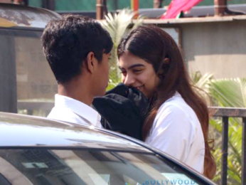 Khushi Kapoor snapped with her boyfriend
