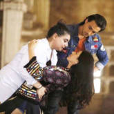 Loveratri actors Aayush and Warina shoot their first song in Gujarat with Vaibhavi Merchant