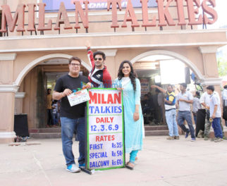 On The Sets Of The Movie Milan Talkies