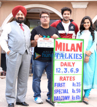 On The Sets Of The Movie Milan Talkies