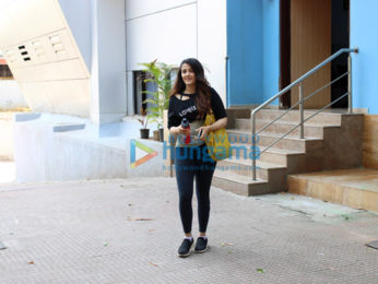 Nupur Sanon snapped after her dance class