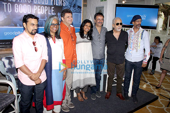 Rajkumar Hirani, Nandita Das, Naseeruddin Shah and other celebs launch Good Pitch India for Films For Change Rajkumar Hirani, Nandita Das, Naseeruddin Shah and other celebs launch Good Pitch India for Films For Change