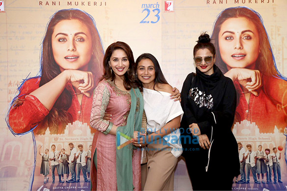 Rani Mukerji hosts a special screening of Hichki at YRF Studios Rani Mukerji hosts a special screening of Hichki at YRF Studios