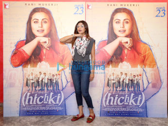 Rani Mukerji hosts a special screening of Hichki at YRF Studios