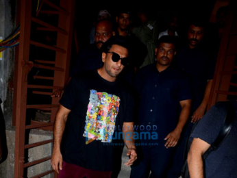 Ranveer Singh snapped post shooting for Gully Boy in Bandra