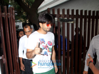 Ranveer Singh spotted in Bandra