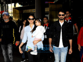 Shahid Kapoor, Mira Rajput And Elli Avram others snapped at the airport