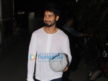 Shahid Kapoor snapped at Rakeysh Omprakash Mehra's office