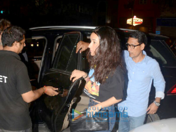 Shraddha Kapoor snapped with her family post dinner in Bandra