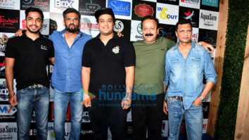 Suniel Shetty at box cricket event