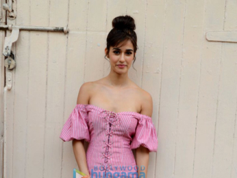 Tiger Shroff and Disha Patani promote 'Baaghi 2' at Mehboob Studio
