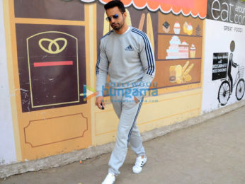 Upen Patel spotted at a cafe in Bandra