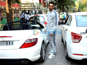 Upen Patel spotted at a cafe in Bandra