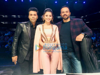 Urvashi Rautela spotted on the sets of India’s Next Superstars