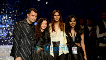 Vaani Kapoor snapped walking the ramp for Gauri Nainika at the Amazon Fashion Week