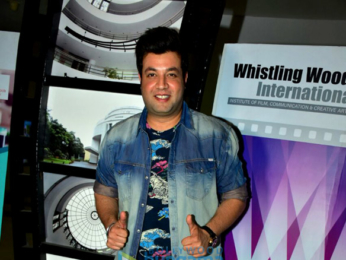 Varun Sharma snapped at Whistling Woods International