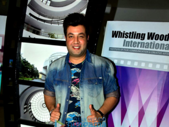 Varun Sharma snapped at Whistling Woods International