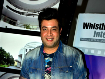 Varun Sharma snapped at Whistling Woods International