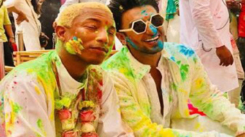 WATCH: Hollywood musician Pharrell Williams joins Ranveer Singh for Holi celebrations