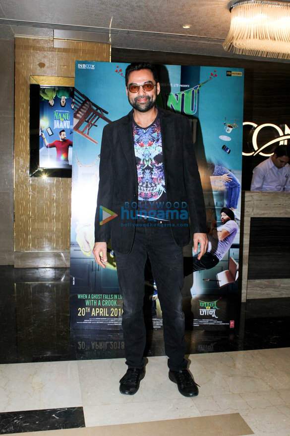 Abhay Deol and Patralekha grace the screening of ‘Nanu Ki Jaanu’