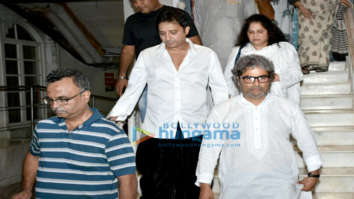 Celebs attend Vishal Bhardwaj’s late mother’s prayer meeting