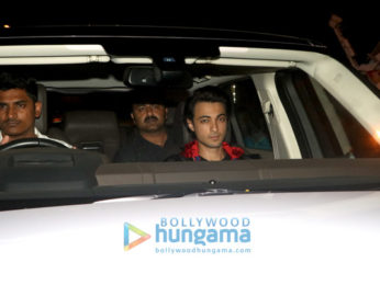 Celebs visit Salman Khan's home