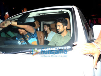 Celebs visit Salman Khan's home