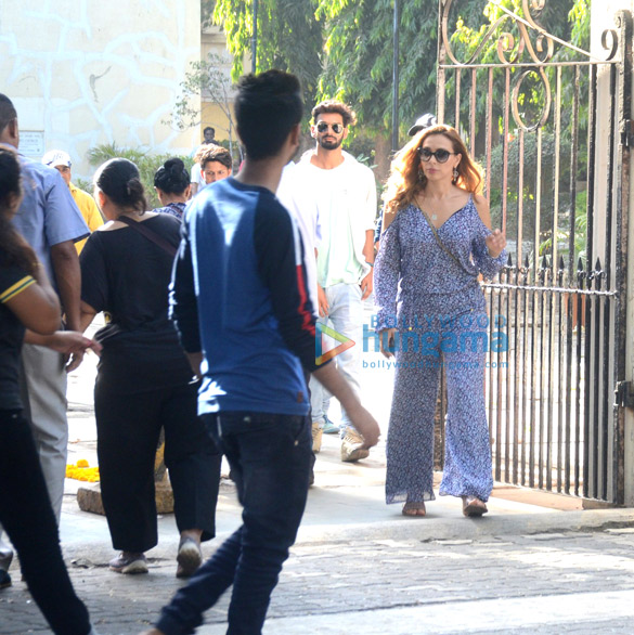 Iulia Vantur spotted at St. Andrew’s Church in Bandra