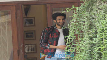 Kartik Aaryan spotted at Maddock Films’ office in Khar