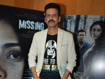 Manoj Bajpayee and Tabu snapped promoting their film Missing
