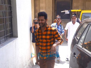 Prabhu Dheva snapped in Mumbai