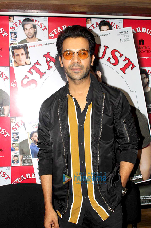 Rajkummar Rao unveils the May issue of Stardust Rajkummar Rao unveils the May issue of Stardust