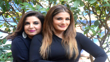 Raveena Tandon and Farah Khan snapped on sets of Entertainment Ki Raat