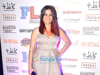 Sona Mohapatra attends the launch of Flea Bazaar Cafe