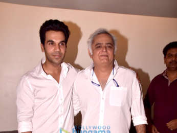 Special screening of Rajkummar Rao's film Omerta on Hansal Mehta's birthday
